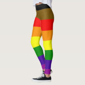 Philadelphia Pride Flag Regenbogen LGBT Leggings (Links)