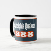 Philadelphia Quakers Tasse (Vorderseite Links)