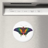 Philadelphia Rainbow Pride Flag Frack Magnet (In Situ (Geschirrspüler))