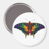 Philadelphia Rainbow Pride Flag Frack Magnet (Vorderseite/Rückseite)