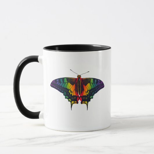 Philadelphia Rainbow Pride Flag Frack Tasse (Links)