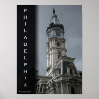 Philadelphia - Rathaus Poster