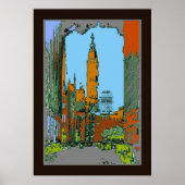 Philadelphia Rathaus Poster (Vorne)