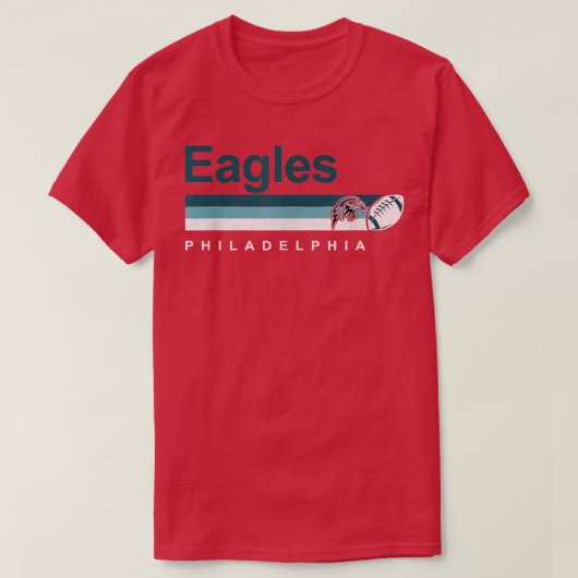 Philadelphia Retro Vintag Pennsylvania Eagle T-Shirt (Design vorne)