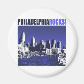 Philadelphia Rocks! Magnet (Vorne)