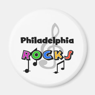Philadelphia Rocks Magnet