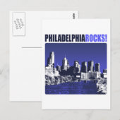 Philadelphia Rocks! Postkarte (Vorne/Hinten)