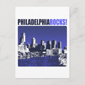 Philadelphia Rocks! Postkarte