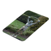 Philadelphia Rocky Statue Magnet (Linke Seite)