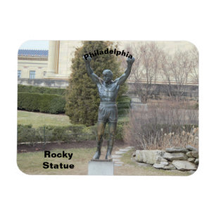 Philadelphia Rocky Statue Magnet