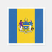 Philadelphia Serviette (Vorderseite)