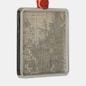 Philadelphia Silbernes Ornament (Rechts)