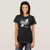 Philadelphia-Silhouette mit Zip Code 19140 und Li T-Shirt (Vorne ganz)