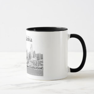 Philadelphia-Skizze-Tasse Tasse