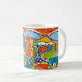 Philadelphia Skyline 11 oz. Tasse (VorderseiteRechts)