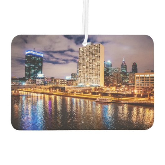 Philadelphia Skyline Autolufterfrischer (Rückseite)