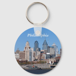 Philadelphia Skyline, Closeup Schlüsselanhänger