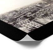 Philadelphia Skyline Foto 1913 Poster (Ecke)