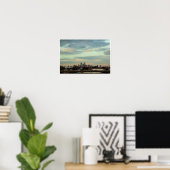 Philadelphia Skyline Foto Poster (Heimbüro)