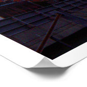 Philadelphia Skyline Foto Poster (Ecke)