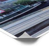 Philadelphia Skyline Foto Poster (Ecke)