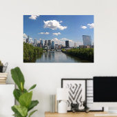 Philadelphia Skyline, Foto von: Joe Dantone Poster (Heimbüro)