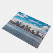 Philadelphia Skyline Fußmatte (Schrägansicht)