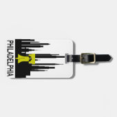 Philadelphia-Skyline Gepäckanhänger (Vorderseite horizontal)