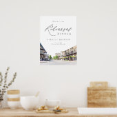 PHILADELPHIA Skyline Hochzeit in Urlaubsort Willko Poster (Küche)