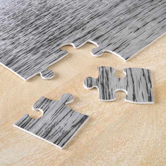 Philadelphia-Skyline in Schwarzweiss Puzzle (Seite)