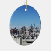 Philadelphia-Skyline Keramikornament (Rechts)