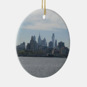 Philadelphia-Skyline Keramikornament (Rechts)