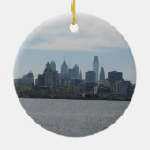 Philadelphia-Skyline Keramikornament (Hinten)