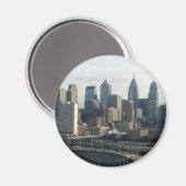 Philadelphia Skyline Magnet (Vorderseite/Rückseite)