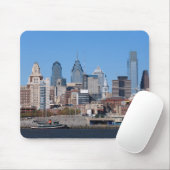 Philadelphia-Skyline, mittlere Ansicht Mousepad (Mit Mouse)