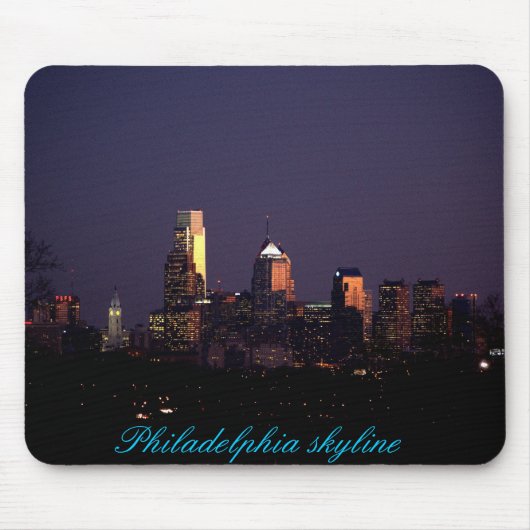 Philadelphia-Skyline mousepad (Vorne)