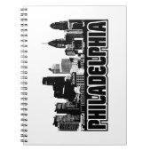 Philadelphia-Skyline Notizblock (Vorderseite)