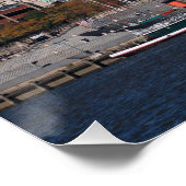 Philadelphia Skyline Perfect Poster (Ecke)