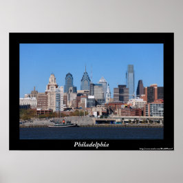 Philadelphia Skyline Poster