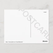 Philadelphia Skyline Postkarte (Rückseite)