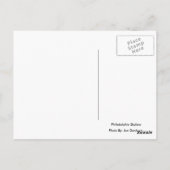 Philadelphia Skyline Postkarte (Rückseite)