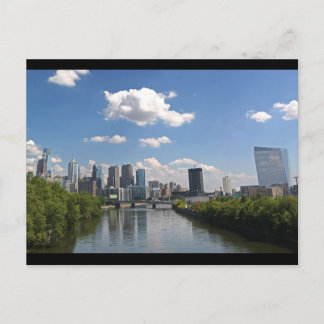 Philadelphia Skyline Postkarte