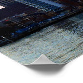 Philadelphia Skyline Print Poster (Ecke)