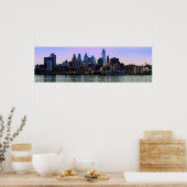 Philadelphia Skyline Print Poster (Küche)