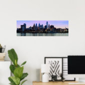 Philadelphia Skyline Print Poster (Heimbüro)