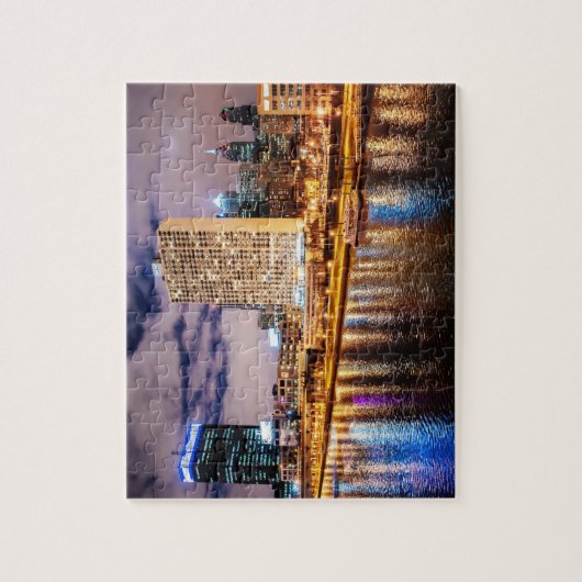 Philadelphia-Skyline Puzzle (Vertikal)