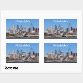 Philadelphia Skyline Sticker (Blatt)