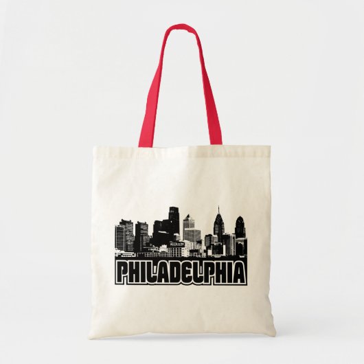 Philadelphia-Skyline Tragetasche (Vorne)