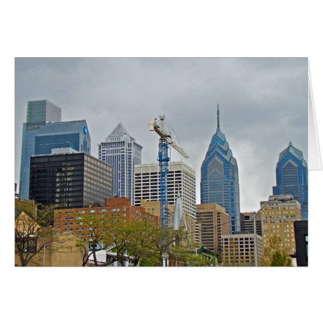Philadelphia Skyline vom Walk (Vorderseite (Horizontal))