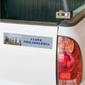 Philadelphia Skyline vom Walk Autoaufkleber (Auf Lkw)